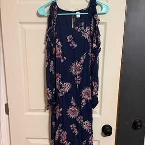 Old Navy Floral Navy Mini Dress